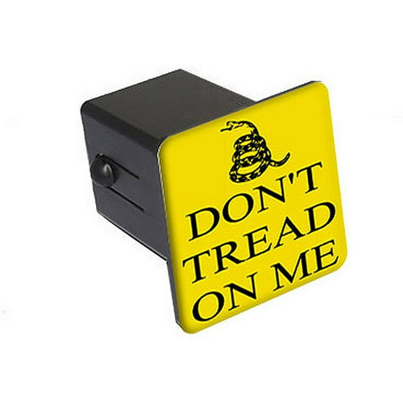 Gadsden Don't Tread On Me 2" Tow Trailer Hitch Cover Plug Insert