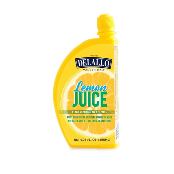 (Pack Of 12) Delallo Juice Lemon 6.75 Fo
