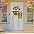 thumbnail image 3 of Guirnalda patriótica Husfou para puerta, decoración para el 4 de julio, Día de la Independencia, guirnalda colgante para puerta de entrada, 3 of 7