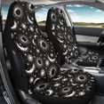 thumbnail image 3 of Uourmeti Removable Car Seat Covers Front Seats Only for Auto Polyester Interior Decor Car Seats Protector, Celestial Sun Moon Pattern, 3 of 7