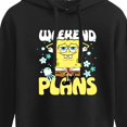thumbnail image 3 of SpongeBob SquarePants - Weekend Plans - Juniors Cropped Pullover Hoodie, 3 of 6