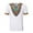 White, variant on LUOGENLI Male T-shirts for Mens African Kente Art Men African Print Short Sleeve T Shirt Tee Tops Mens T-shirts Graphic Tees Summer Clothes Mens T-shirts Graphic Tees Summer Clothes Red XXL