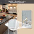 thumbnail image 5 of Light Switch Cover Switch Plate Outlet Cover Plug Cover for Electrical Unused Outlet Cover Winter Wonderland with Small Town, 5 of 6