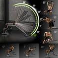 thumbnail image 4 of Adjustable Folding Weight Bench for Home Gym 660 lbs Capacity Multi Functional Sturdy Durable Workout Bench for Full Body, 4 of 6