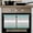 Turquoise gray, variant on Black Grey Stripe Kitchen Towels Set of 3, Water Absorbent Dish Towel, Modern Art Horizontal Striped Decorative Hand Towels - Quick Drying Cloth for Cooking Baking, 18x28 Inch