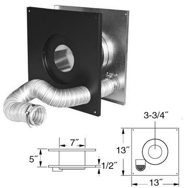 Dura Vent 3pvp Wti 3 Apos Pelletvent Pro Wall Thimble Air