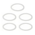 thumbnail image 3 of Amosfun Silicone Ring for Glass Jars White 5Pcs 3x0.1in Sealing Rings, 3 of 6