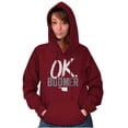 thumbnail image 4 of OK Boomer State of Oklahoma Settlers Hoodie Sweatshirt Women Men Brisco Brands L, 4 of 6
