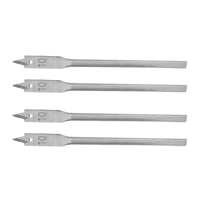 Juego De Brocas Planas Para Madera, 4 Piezas De Brocas Planas Para Madera Para Herramientas De Carpintería Para Sierra Perforadora
