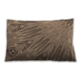 thumbnail image 1 of Ahgly Company Patterned Outdoor Rectangular Brown Sand Brown Lumbar Throw Pillow, 13 inch by 19 inch, 1 of 5