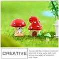 thumbnail image 2 of 12 Pcs Tiny Mushrooms Mini Figurine Bulk Crafts Model Figurines Micro Resin Moss Landscape, 2 of 6