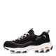 thumbnail image 4 of Zapatillas de moda Skechers D'Lites-Me Time para mujer, negro/oro rosa, 4 of 7
