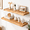 Artisan Natural-36 Inch | 2 Pack, variant on 55" Live Edge Floating Sh Solid Elm Wood Wall