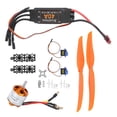 thumbnail image 3 of Motor Sin Escobillas de 1100KV, ESC DE 40A, Microservo 9G Para Aviones RC, Instalacia completa y fácil, 3 of 7