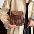 thumbnail image 2 of CAIXIA Antitheft Crossbody Bags For WomenRetro Fringe Trendy Messenger Crossbody Bag, Compact Square Shape Everyday Shoulder Purse, 2 of 7