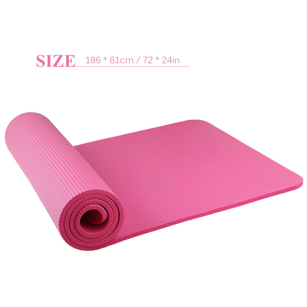 72x24IN Non-slip Yoga Mat Eco-friendly Fitness Pilates Gymnastics Mat Gift P4N2 