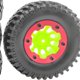 thumbnail image 3 of 4 ruedas y neumáticos inflables de goma de 1,9 pulgadas con inflador para el modelo SCX10 Verde, 3 of 6