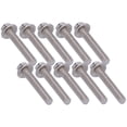 thumbnail image 4 of Pernos hexagonales, 10 piezas de tornillos hexagonales con brida, accesorios, pernos de cabeza hexagonal con brida, calidad superior, 4 of 12