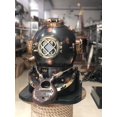 thumbnail image 1 of U.S Navy Mark IV Solid Brass Antique Diving Divers Helmet Full Size With Base, 1 of 6