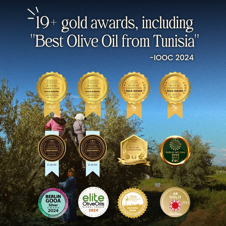 Zetun Cold-Pressed Extra Virgin Olive Oil Variety Pack, Punchy