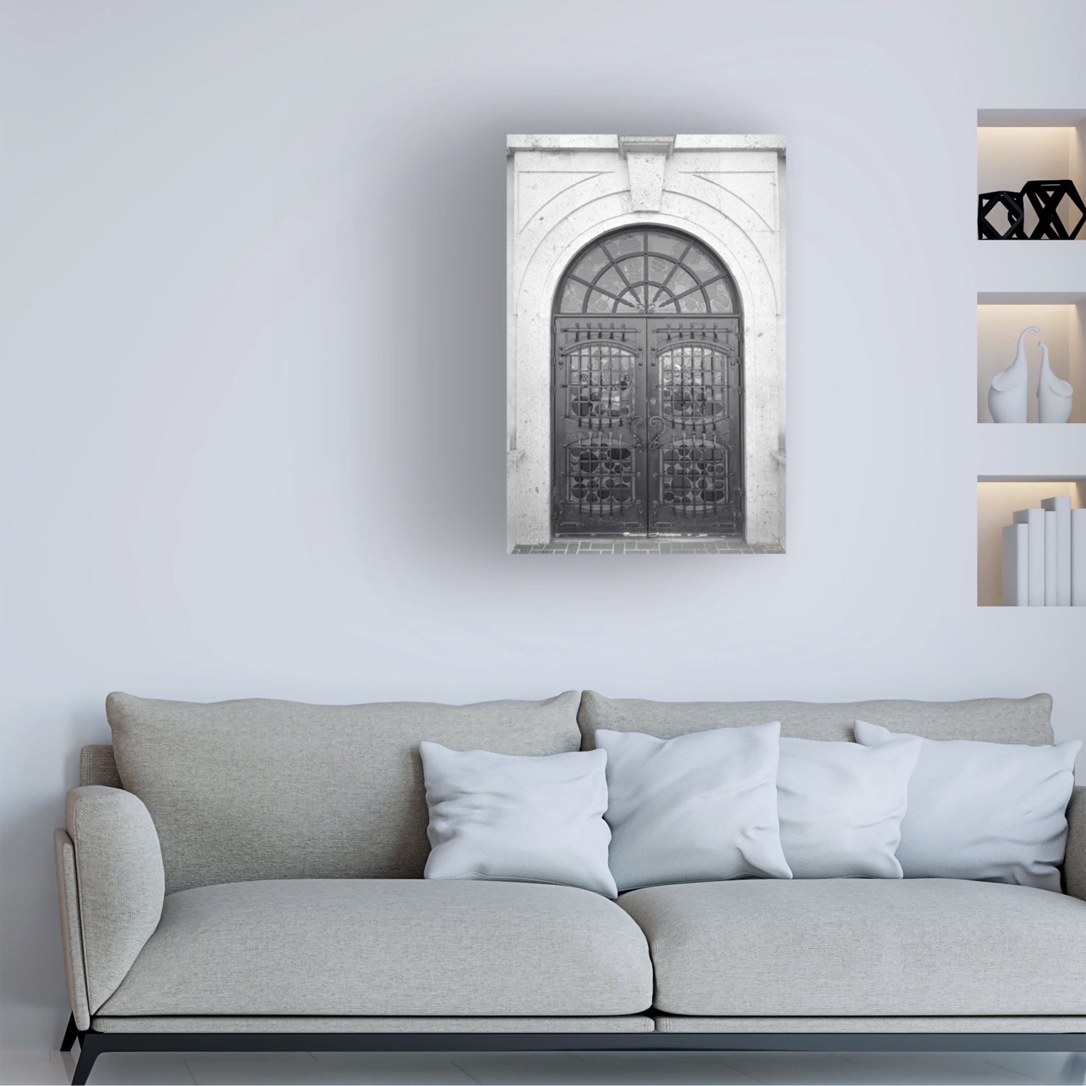 Canvas Wall Art - Life BeautifuLEE 'To an Old World' Wall Art for Living Room, Bedroom, or Office Décor by Trademark Fine Art - 12 x 19 Inches