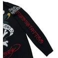 thumbnail image 3 of Ed Hardy by Christian Audigier Love Kills Slowly Full Zip Hoodie Sweater (Medium, Black), 3 of 4