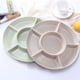 thumbnail image 3 of Toystoory Bandeja de postres ligera de 3 piezas para el hogar adecuada para todas las ocasiones y fácil de limpiar Almacenamiento y organización del hogar Albaricoque, 3 of 6