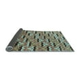 thumbnail image 2 of Ahgly Company Indoor Rectangle Oriental Light Blue Modern Area Rugs, 2' x 4', 2 of 4