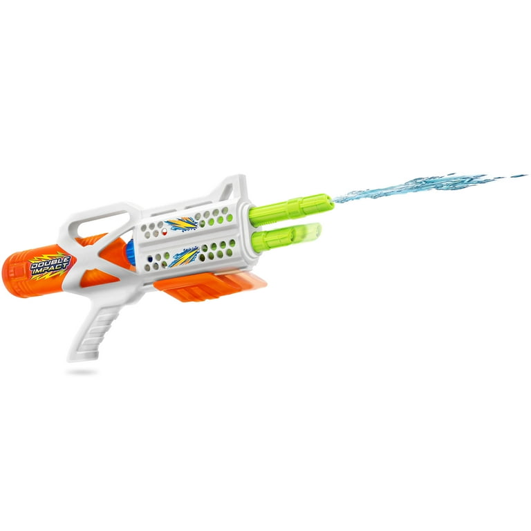 Lanard: Water Blaster - Double Impact - White & Orange, Pump
