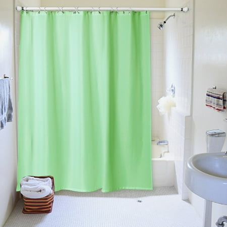 72 72 Polyester Waffle Weave Plaid Bathroom Shower Curtain