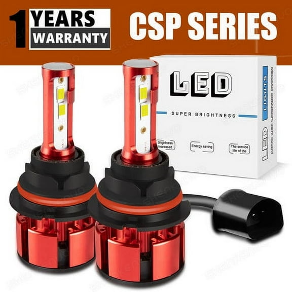 For 1999-2001 Ford Explorer 9007 LED Headlight Hi/Lo Bulbs 6000k