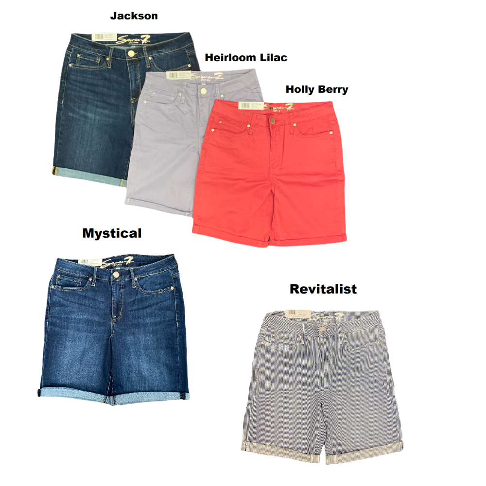 seven bermuda shorts