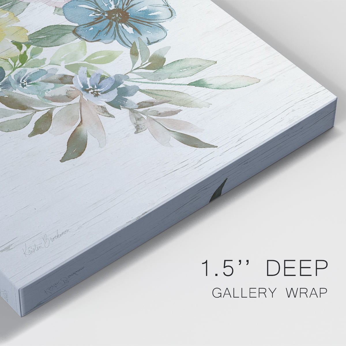 Spring Meadow Arrangement I Premium Gallery Wrapped Canvas - Ready to Hang
