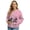 Pink-Truck Leopard Print, variant on DISNIMO Valentine's Day Sweatshirts for Women Long Sleeve Jackets Zip Up Outwear Casual Sweatshirt Jacket for Daily Wear, S