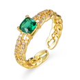 thumbnail image 1 of Anillo De Plata S925 Para Mujer/Diamantes De Oro De 18 Quilates/Joyería Boda, 1 of 4