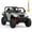 Gray, variant on CazToi 24V Kids Ride-On Toy UTV Outdoor 4-Wheel Electric Car Suspension & All-Terrain Tires