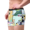 thumbnail image 2 of Saiise Bluey Men's Underwear Boxer Briefs Cotton Trunks Short Leg Underwear (S-XXL), 2 of 7