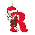 thumbnail image 2 of Kbndieu Initial Ornaments Christmas Tree Decorations Ornaments, Christmas Letter Ornaments for Christmas Tree, Christmas Hanging Decor Gifts for Women Men Friends Family Party Indoor R, 2 of 6