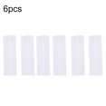 thumbnail image 1 of Pantalones elásticos con 4 agujeros, extensor de cintura, pantalones ajustables, suministros de extensor de cintura, blanco, 6 piezas Inevent HA7799-02B, 1 of 6