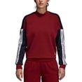 thumbnail image 1 of Adidas Sport Id Mock-Neck Sweatshirt (Medium Red, XX-Small), 1 of 3