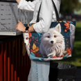 thumbnail image 7 of Pofeuu White Wolf With Flowers Print Beach Bag,Waterproof Sandproof Beach Tote Bag, Large Capacity Foldable Beach Bags for Women, 7 of 7