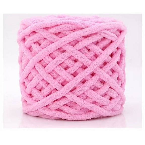 XmhyTop Chunky Yarn, Super Soft Acrylic Bulky Thick Washable Yarn for Arm Knitting DIY Handmade Blankets Scarf Sweater Cream About 100g(A6)
