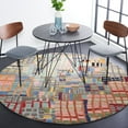 thumbnail image 4 of SAFAVIEH Aspen Algernon Abstract Geometric Wool Runner Rug, Ivory/Black, 2'3" x 13', 4 of 10