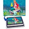 The Little Mermaid Edible Cake Image Topper Personalized Picture 1/4 Sheet (8"x10.5")