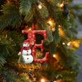 thumbnail image 4 of Mashaouyo Home Decor Letter Christmas Tree Pendant A To Z (without H And V) Decorative Letter Christmas Tree Pendant Personalized DIY Christmas Decorations Hanging Christmas Letters For Christmas, 4 of 4