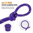 thumbnail image 6 of AOLEBA 10.5 mm Static Climbing Rope 10M(32ft) 20M(64ft) 30M(96ft) 50M(160ft) 70M(230ft) Outdoor Rock Climbing Rope, Escape Rope Ice Climbing Equipment Fire Rescue Parachute Rope, 6 of 6
