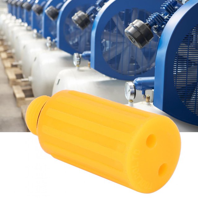 Loewten Air Compressor Parts,5pcs 9mm Orange Breathing Rod Vent Air Compressor Accessories,Air Compressor Breathing