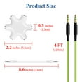 thumbnail image 6 of Geekria 3.5mm Headphone Splitter Adapter, 5-Way Multi Audio Divider, TRS 6-Port Music Sharer for PC, Laptop, Tablet, MP4, MP3, Headset, Earphones (Stereo Jacks), 6 of 6
