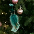 thumbnail image 4 of Christmas Tree Clip-On Birds Decorations – 2PCS Faux Feather Birds with Branch Clips – Realistic Birds Ornaments for Holiday Decor, Indoor Outdoor Display, 4 of 5