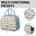 thumbnail image 6 of Womens Beige Dinosaurs Landscapes Pattern Lunch Box for Work,Insulated Lunch Bag for Women,Loncheras Para Mujer,Leakproof Adult Lunch Bag for Work,Beach,Travel,Picnic,Camping, 6 of 7